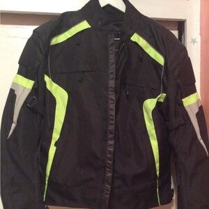 Motonation Bandido HI-VIZ textile Motorcycle jacket